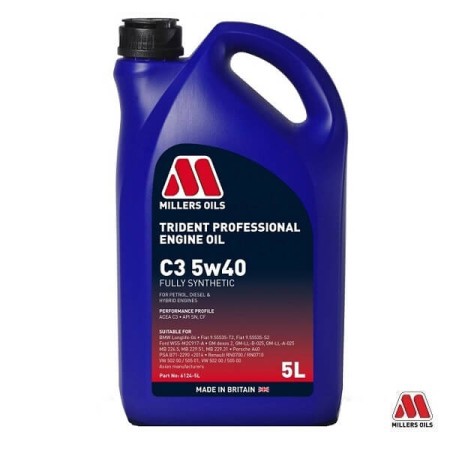 Olej Millers Trident Professional C3 5W40 6124-1L