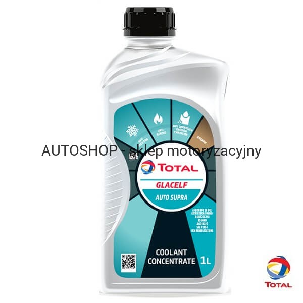 Płyn do chłodnic Total Glacelf Auto Supra 1L