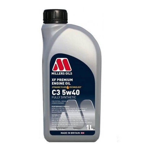 Przejdź do produktu Millers Oils XF Premium C3 5W40 1L (7640-1L)