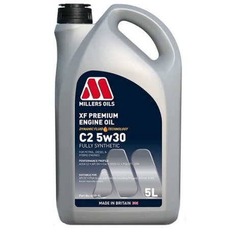 Olej Millers Oils XF Premium C2/ 5w30 5L