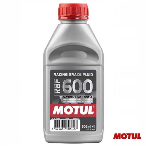 Przejdź do produktu Płyn hamulcowy MOTUL DOT4 RBF 600 0,5L (100948)