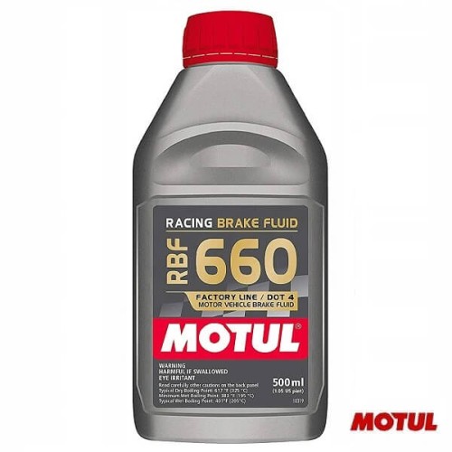 Przejdź do produktu Płyn hamulcowy Motul DOT4  RBF 660 0,5L (101666)