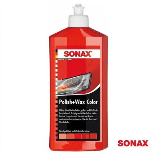 Przejdź do produktu SONAX Wosk koloryzujący NANO PRO 500 ml CZERWONY (296400)