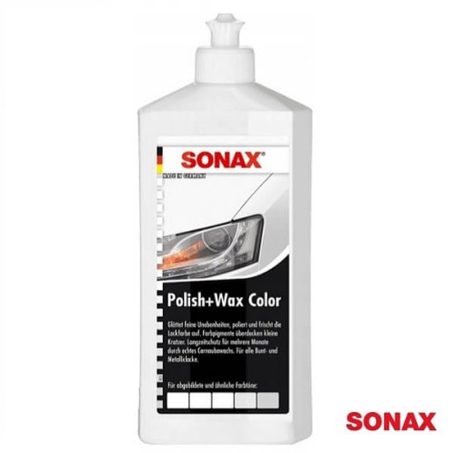 Przejdź do produktu SONAX Wosk koloryzujący NANO PRO 500 ml BIAŁY (296000)