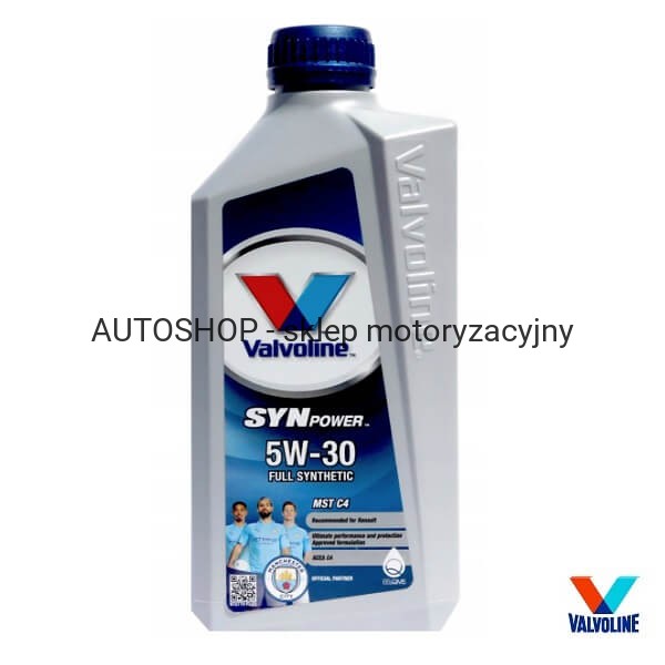 Olej Valvoline SynPower MST C4 5W30 1L