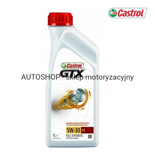 Olej silnikowy Castrol GTX 5W30 C4 1L