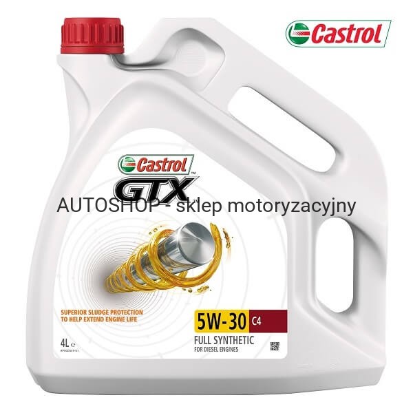 Olej silnikowy Castrol GTX 5W30 C4 1L