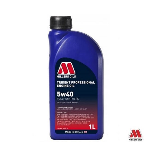 Przejdź do produktu Millers Oils Trident Professional 5W40 1L (no. 7625-1L)