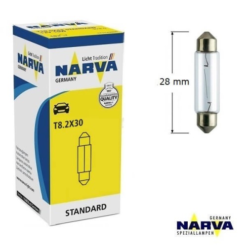 Przejdź do produktu Żarówka NARVA 12V C3W Standard 3W L=28mm (17094)