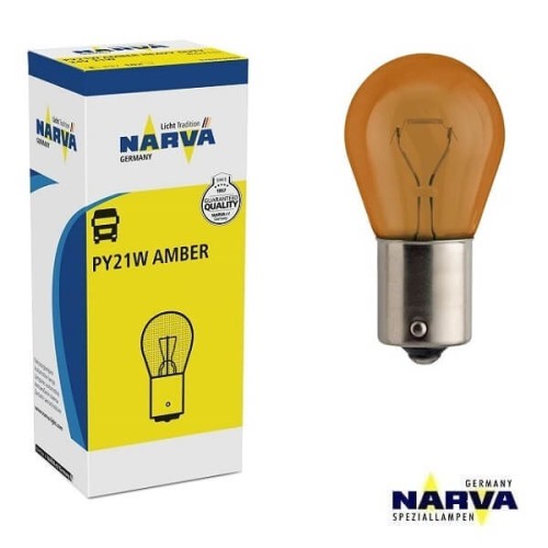 Przejdź do produktu Żarówka NARVA 12V PY21W Standard (17638)