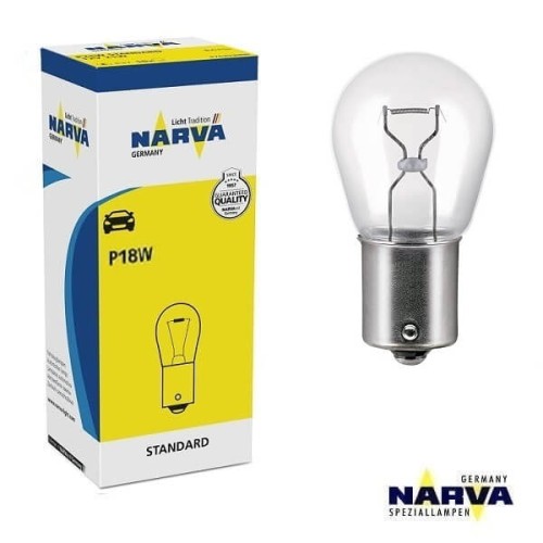 Przejdź do produktu Żarówka NARVA 12V P18W Standard (17511)