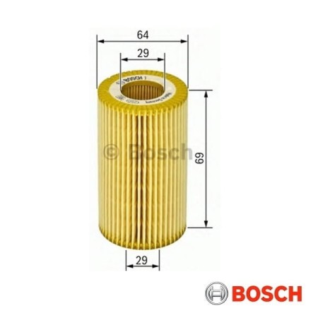Filtr oleju Bosch P9249 - wymiary