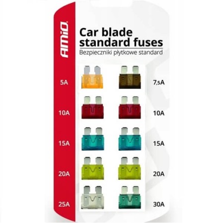 Zestaw bezpieczników UNI Standard  AMIO-01138