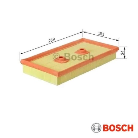 Filtr powietrza Bosch S0342-wymiary