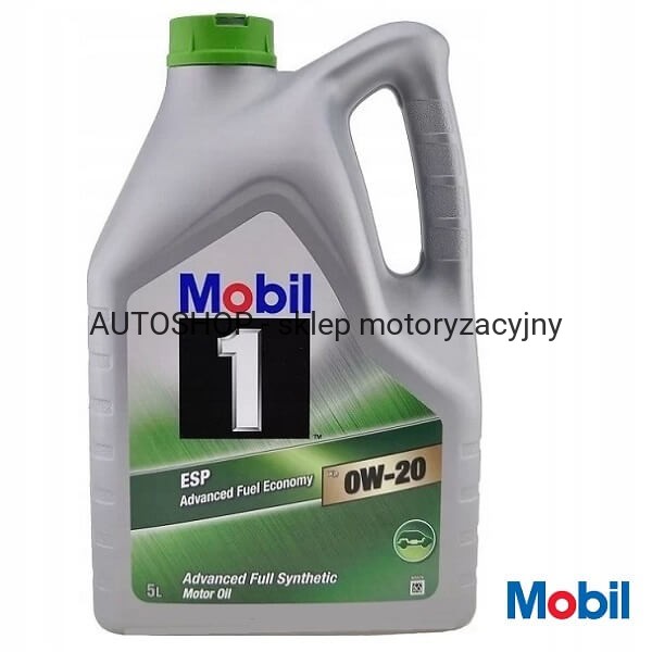 Olej silnikowy MOBIL 1 ESP 0W-20 5L