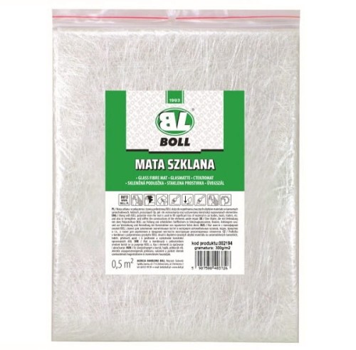 Przejdź do produktu BOLL Tkanina mata szklana 0,5m2 (002194)