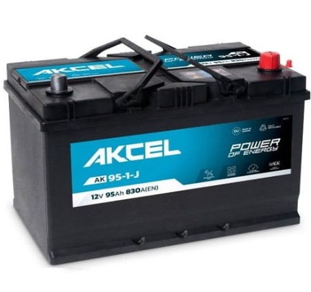 Akumulator AKCEL 12V 95Ah 740A P+ (Japan)