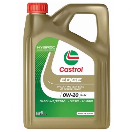 Syntetyczny olej silnikowy Castrol EDGE 0W20 LL IV poj. 4L