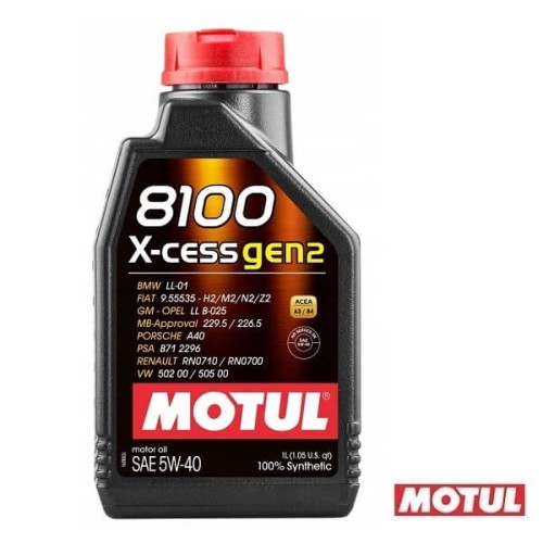 Przejdź do produktu MOTUL 8100 X-cess gen2 5W40 1L (109776)