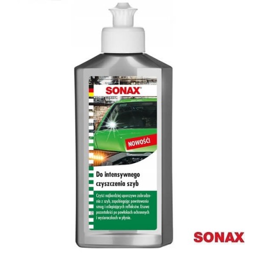 Przejdź do produktu SONAX Politura do czyszczenia szkła 250ml (337100)