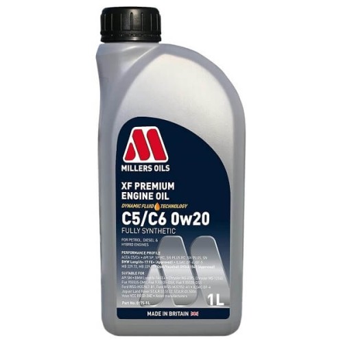 Przejdź do produktu Millers Oils  XF Premium C5/C6 0w20 1L (8175-1)