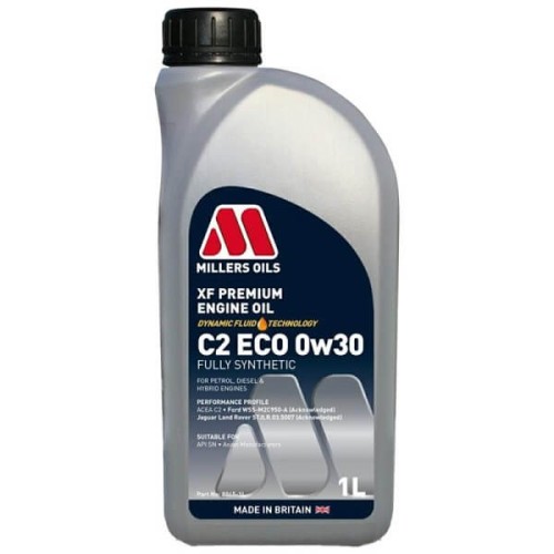 Przejdź do produktu  Millers Oils XF Premium C2 ECO 0W30 1L (8045-1)