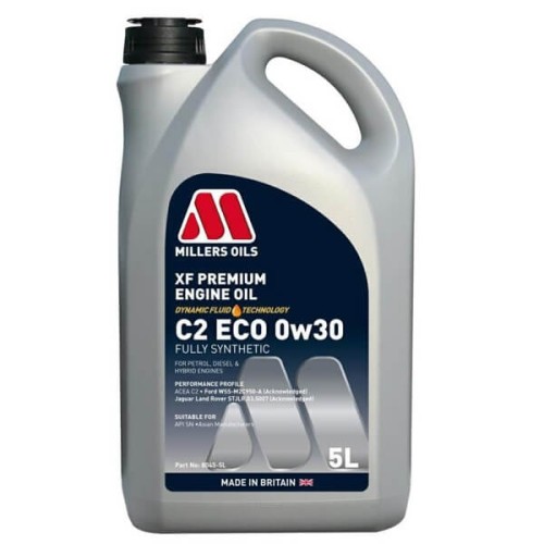 Przejdź do produktu  Millers Oils XF Premium C2 ECO 0W30 5L (8045-5)