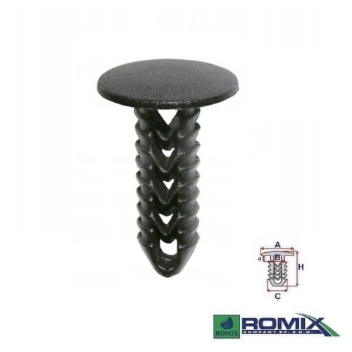 Przejdź do produktu Spinka tapicerska Romix 10053