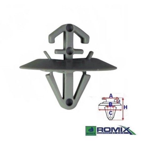 Spinka listwy Romix 71188