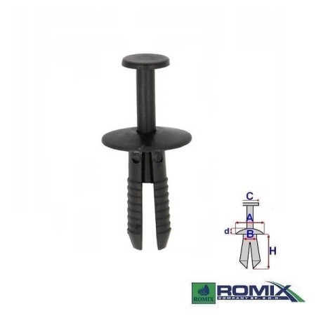 Kolek rozporowy Romix C10009