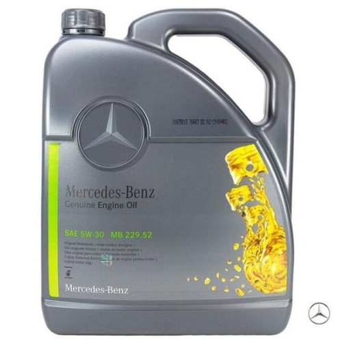Przejdź do produktu MERCEDES BENZ 5W30 MB229.52 5L (A000989330913ABDE)