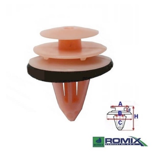 Przejdź do produktu Spinka tapicerki Romix C60599