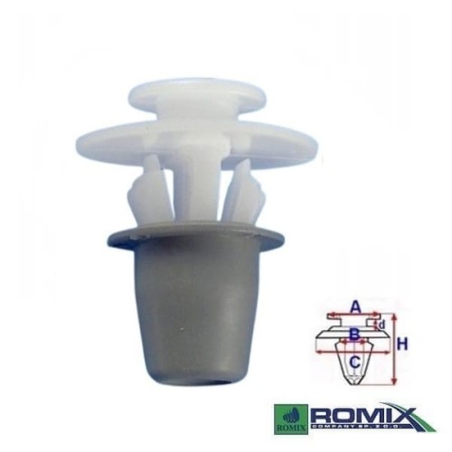Przejdź do produktu Spinka listwy bocznej Romix 11257