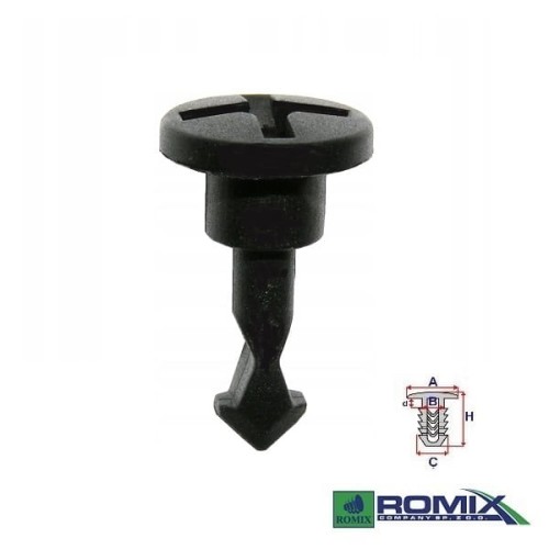 Przejdź do produktu Spinka pokrywy Romix C60604