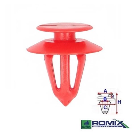 Spinka tapicerska Romix 603012