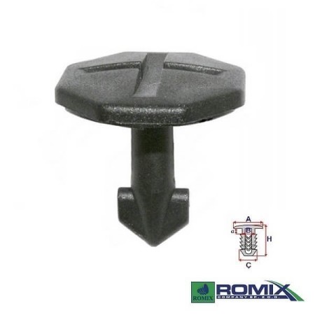 Spinka tapicerska Romix C60536