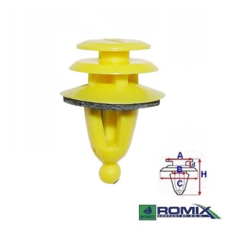 Spinka tapicerska Romix C60543