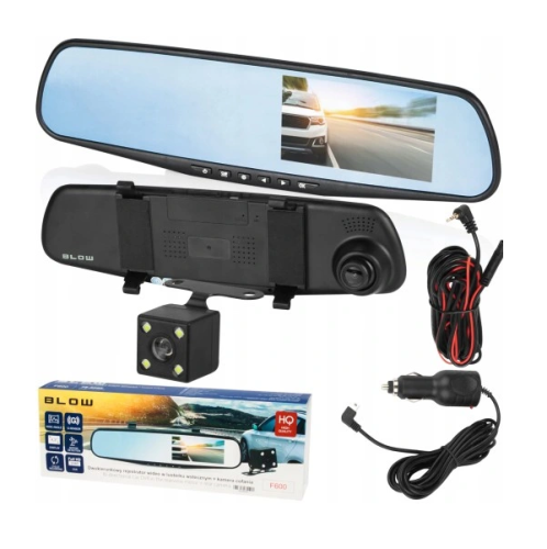 Przejdź do produktu  BLOW Samochodowy rejestrator video BlackBox DVR F600
