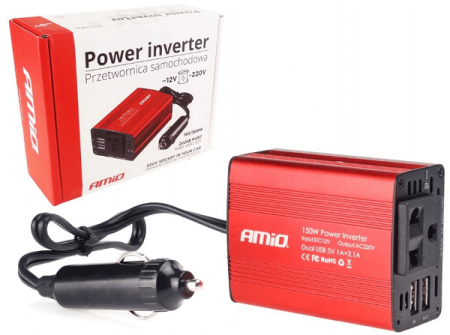 Przetwornica samochodowa Amio 02468