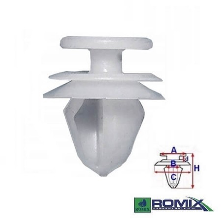 Spinka tapicerska Romix C10091