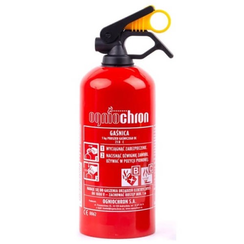 Przejdź do produktu Gaśnica samochodowa proszkowa 1kg