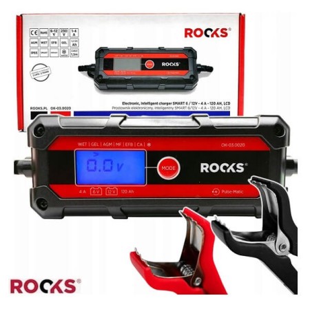 Ładowarka Rooks  6V/12V