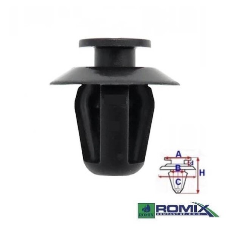 Spinka listwy Romix C10010
