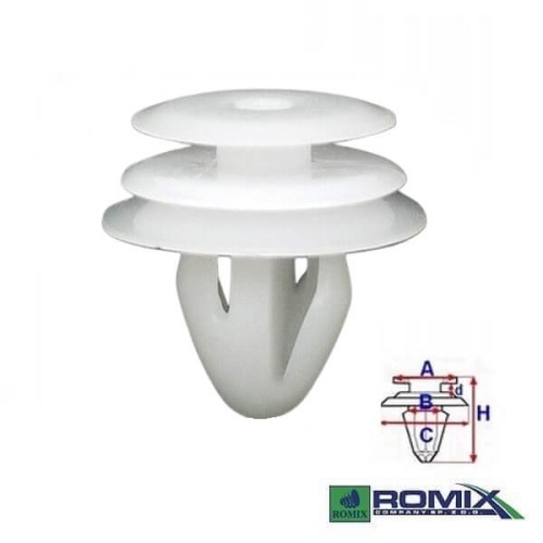 Przejdź do produktu Spinka tapicerska Romix B22067