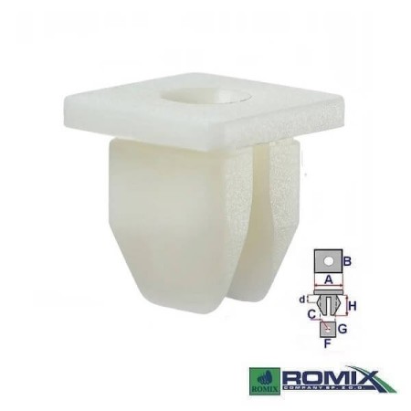 Kostka montażowa Romix B14274