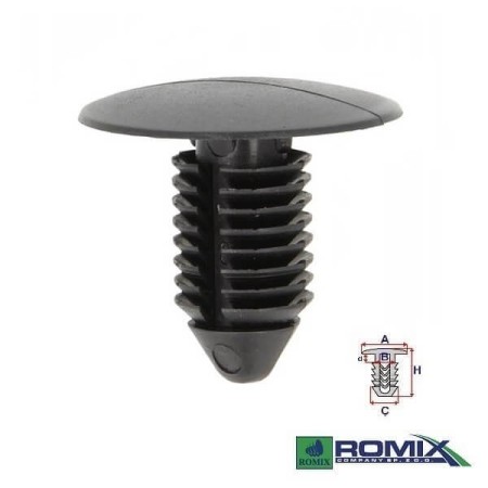 Spinka tapicerska Romix B22002