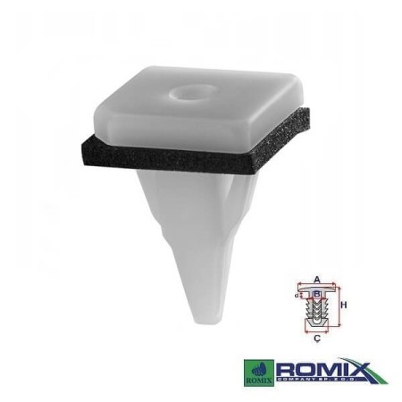 Spinka mocowania listwy ROMIX B25237