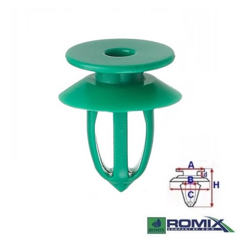 Przejdź do produktu Spinka tapicerska Romix C60711