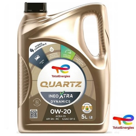 Olej silnikowyTotal Quartz Ineo Dynamics 0W20 5L