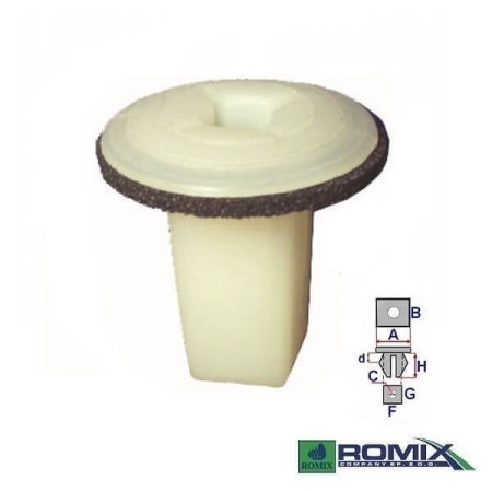 Kostka montażowa Romix B24370